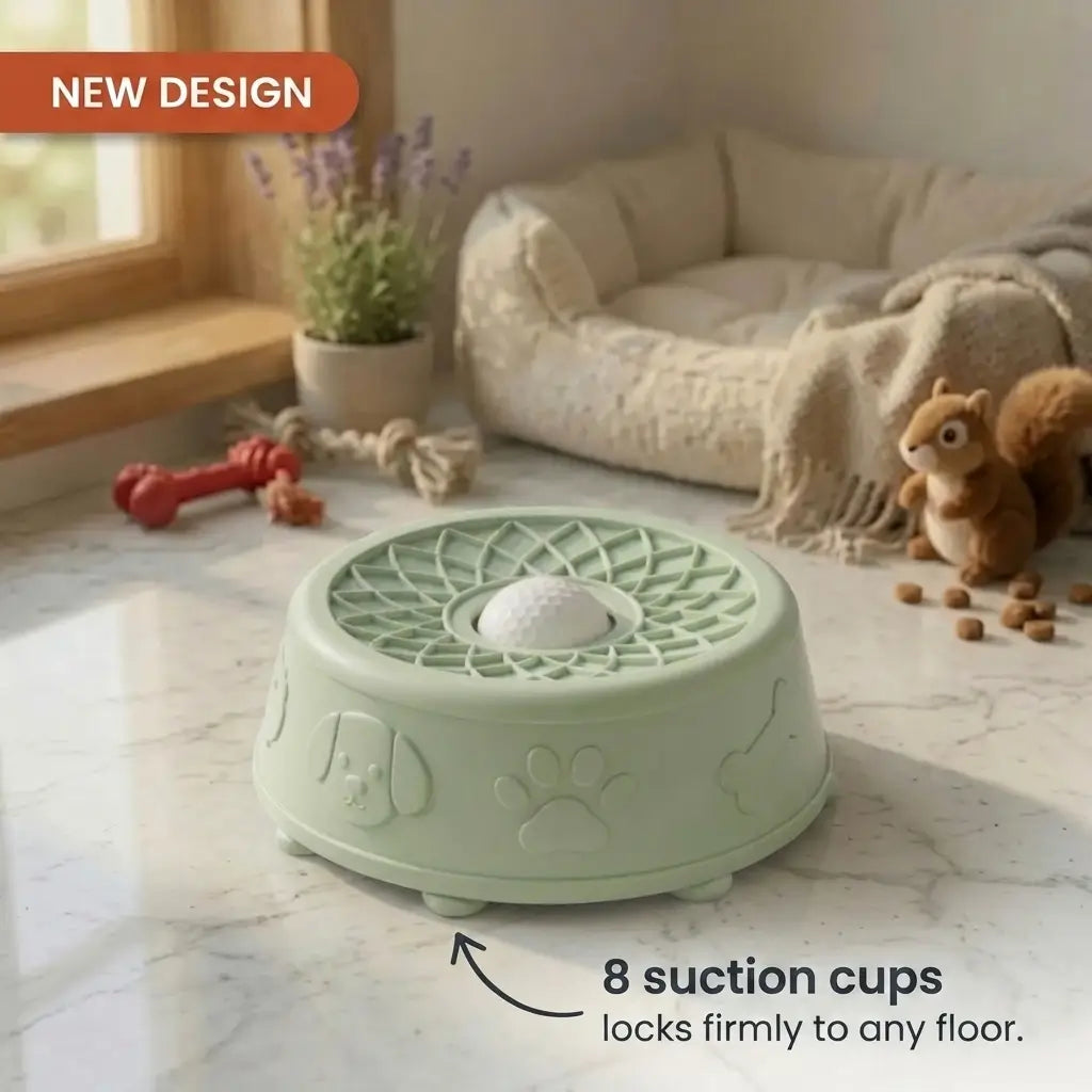 PawPace 2-in-1 Slow Feeder & Lick Bowl